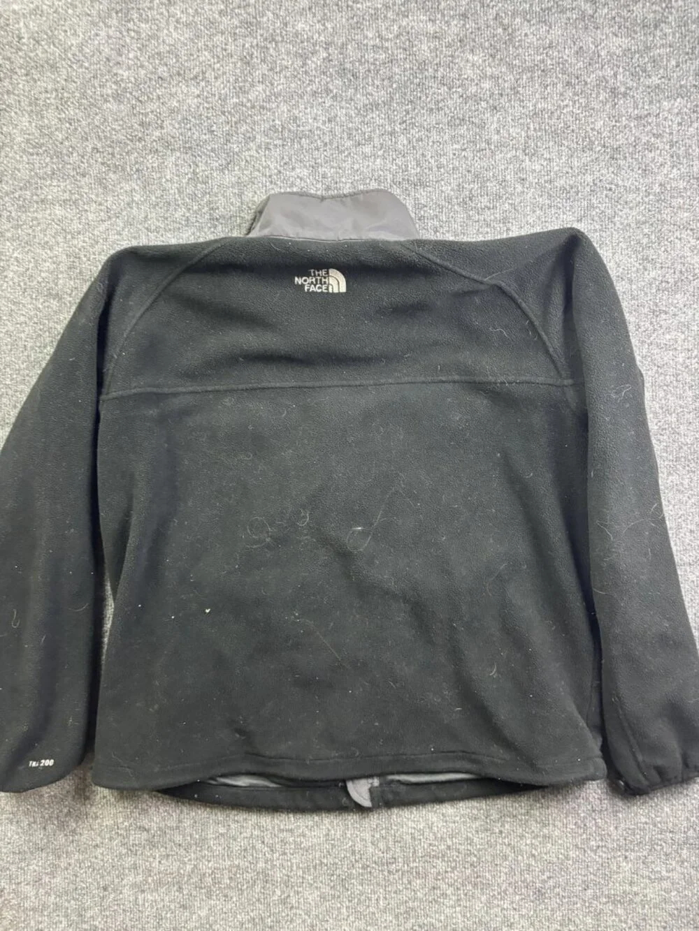 The North‎ Face TKA 200 Jacket Mens Large Black Full Zip Fleece Hiking Outdoor